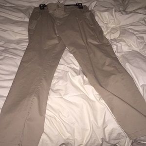Khakis boot cut dress pants